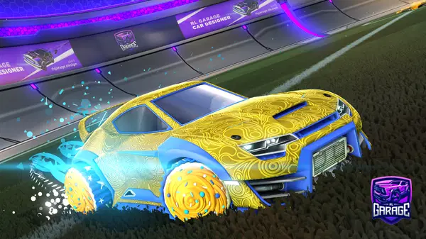 A Rocket League car design from JULA11