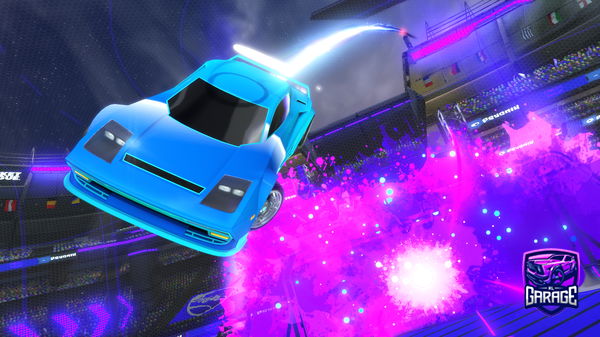 A Rocket League car design from 7ESTYY