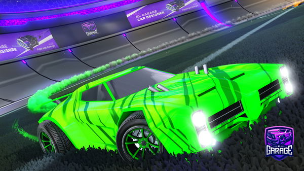 A Rocket League car design from Foxy8-Ita