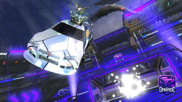 A Rocket League car design from andreamaxedit