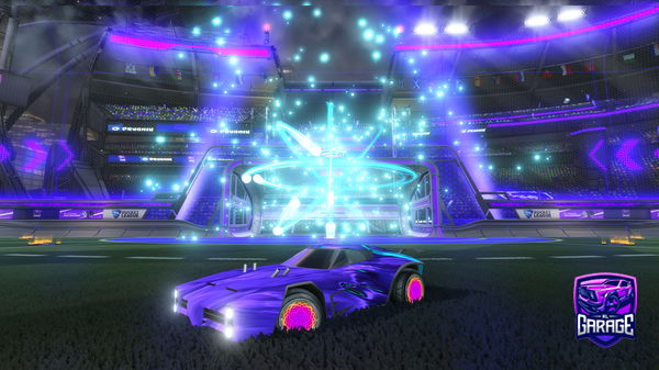 A Rocket League car design from foggyszn