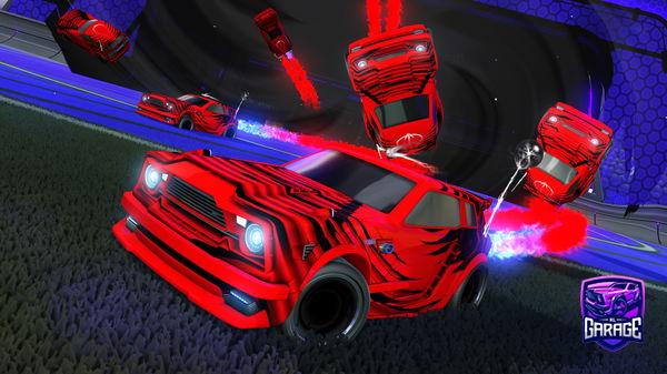 A Rocket League car design from Moldy_King_420