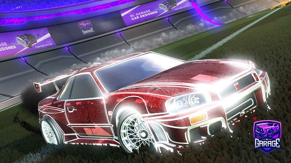 A Rocket League car design from CatchABootyGang