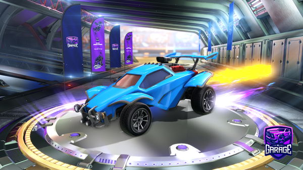 A Rocket League car design from ItsRuflls