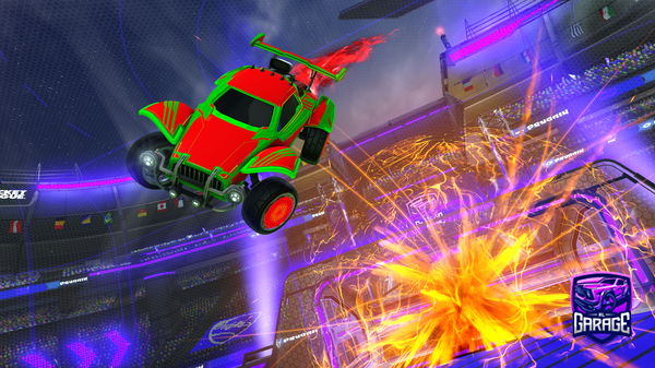 A Rocket League car design from G00G