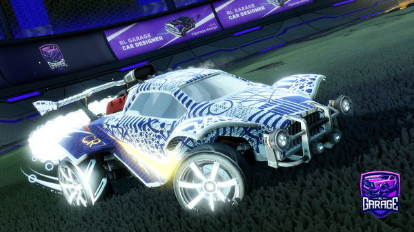 A Rocket League car design from Kings_198