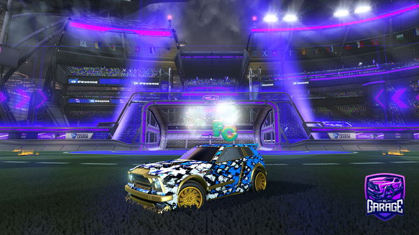 A Rocket League car design from maryyo