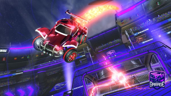 A Rocket League car design from Lennonmcd_12