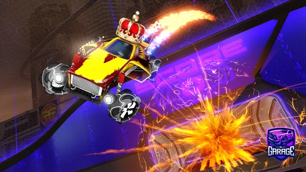 A Rocket League car design from CJ27