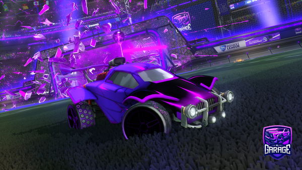 A Rocket League car design from Dqz9