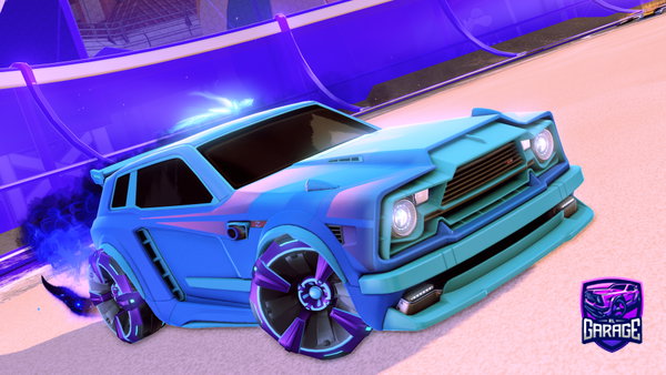 A Rocket League car design from Fuzdom