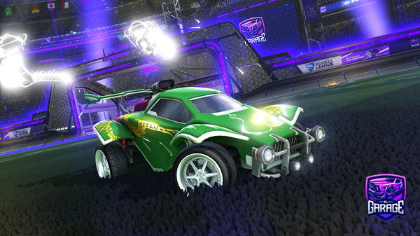 A Rocket League car design from Visanen