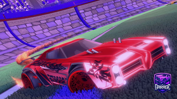 A Rocket League car design from maukas-kana