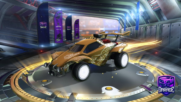 A Rocket League car design from Xdcrossfighter71