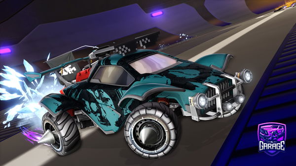 A Rocket League car design from vianH3