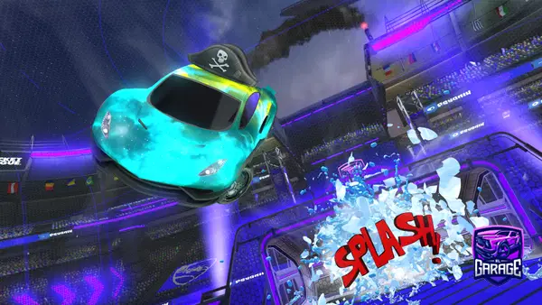 A Rocket League car design from JUAMA23