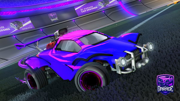 A Rocket League car design from Coskye