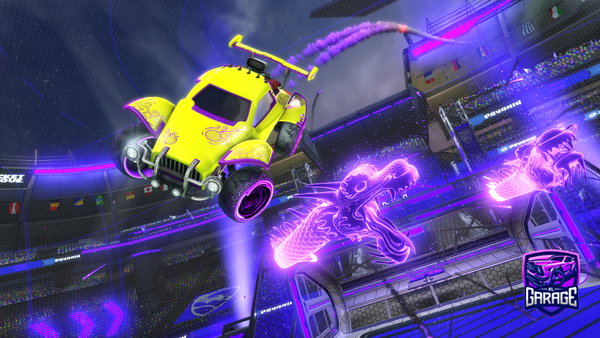 A Rocket League car design from trolex22