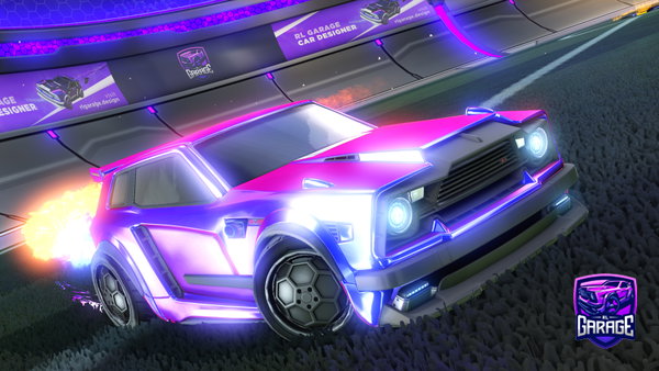 A Rocket League car design from petit_draw