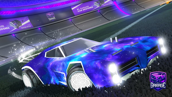 A Rocket League car design from Bd816lafn