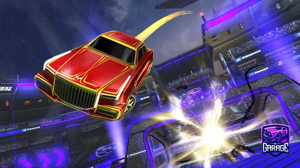 A Rocket League car design from Gunshy