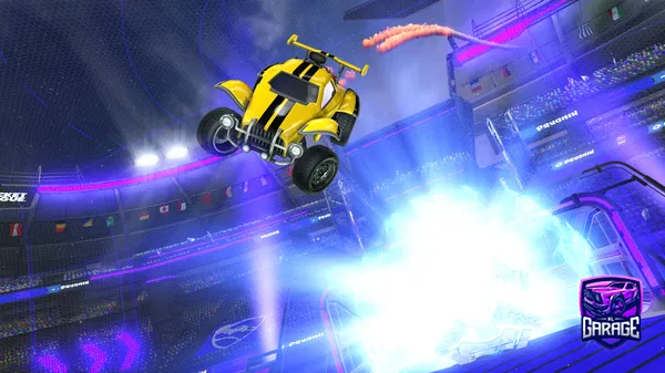 A Rocket League car design from hardstucksilver