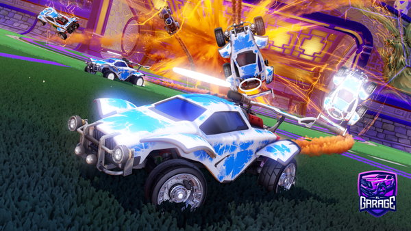 A Rocket League car design from igotauzi