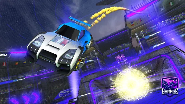 A Rocket League car design from Ezeltra