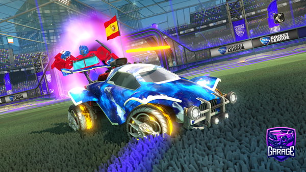 A Rocket League car design from Josecc10