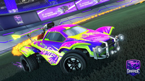 A Rocket League car design from Gabi_cbcc