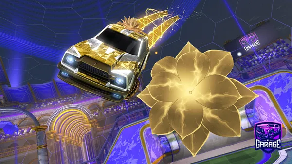 A Rocket League car design from God-Punisher007