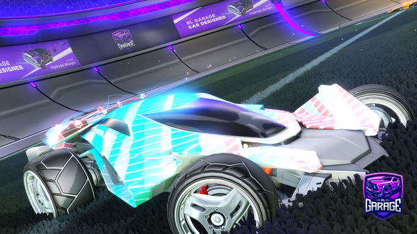 A Rocket League car design from dieguilin