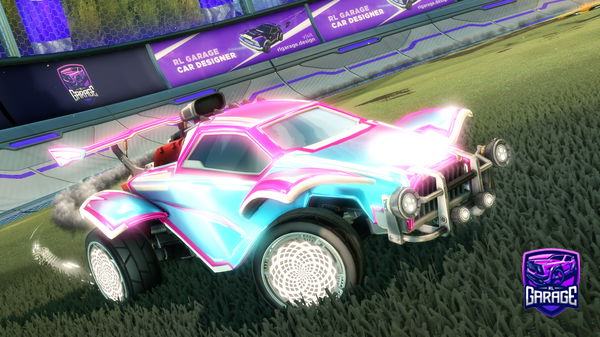 A Rocket League car design from Danigamer1214