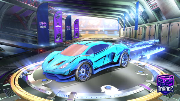 A Rocket League car design from theonlyone1