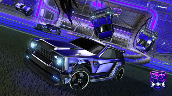 A Rocket League car design from Ezosku