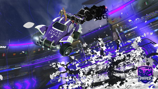 A Rocket League car design from Idkto
