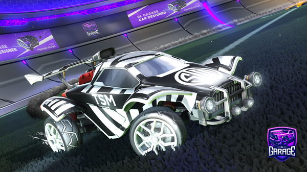 A Rocket League car design from Asahno_350