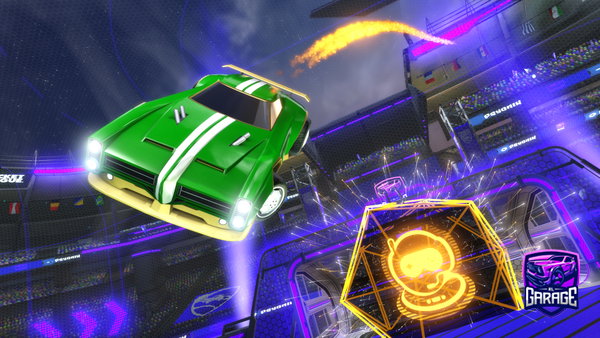 A Rocket League car design from soapysma