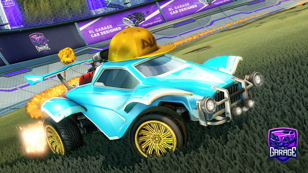 A Rocket League car design from SummurRL