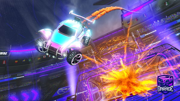 A Rocket League car design from caillous