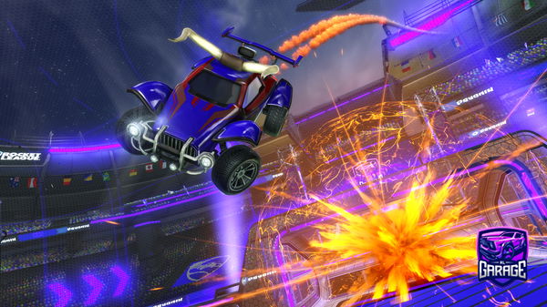 A Rocket League car design from Delgados