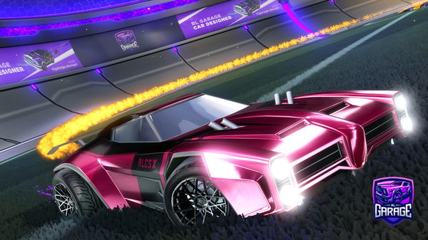 A Rocket League car design from imilic