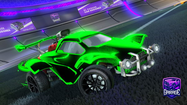 A Rocket League car design from BW1