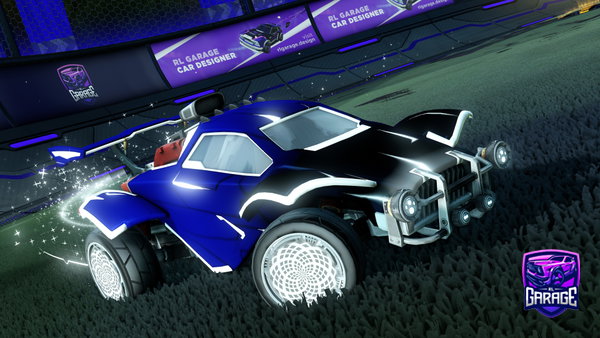 A Rocket League car design from Hue_Hannes