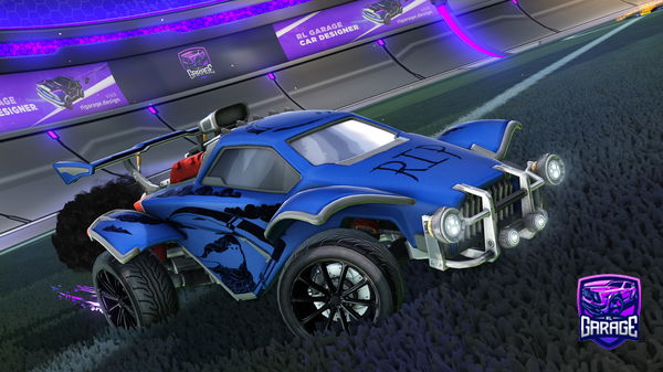 A Rocket League car design from arj0083