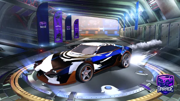 A Rocket League car design from MrTeaYT