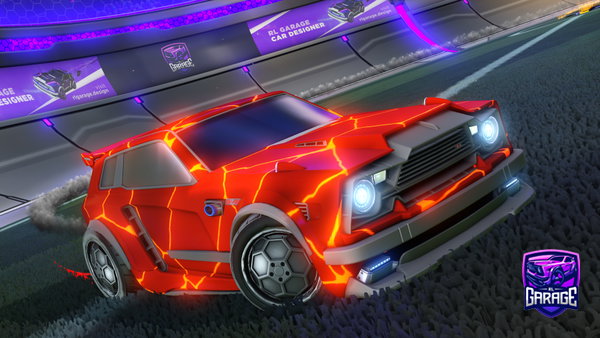A Rocket League car design from YaNko_3412