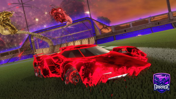 A Rocket League car design from Haid590
