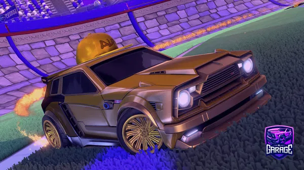 A Rocket League car design from SwtDrmz