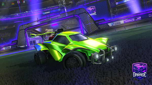 A Rocket League car design from RimzyYoutube